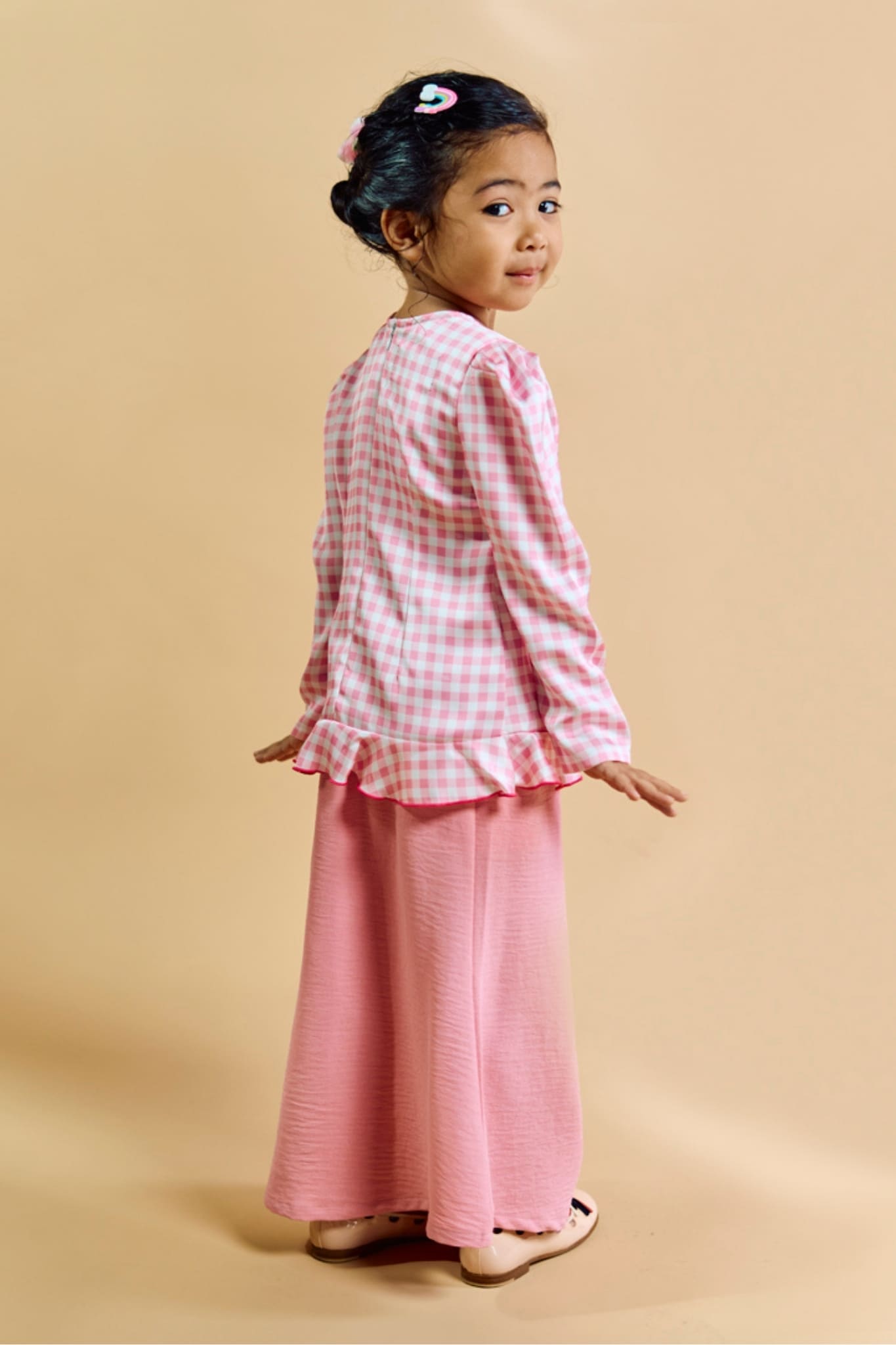 Little Matahari 2.0 Kurung Gingham for Kids