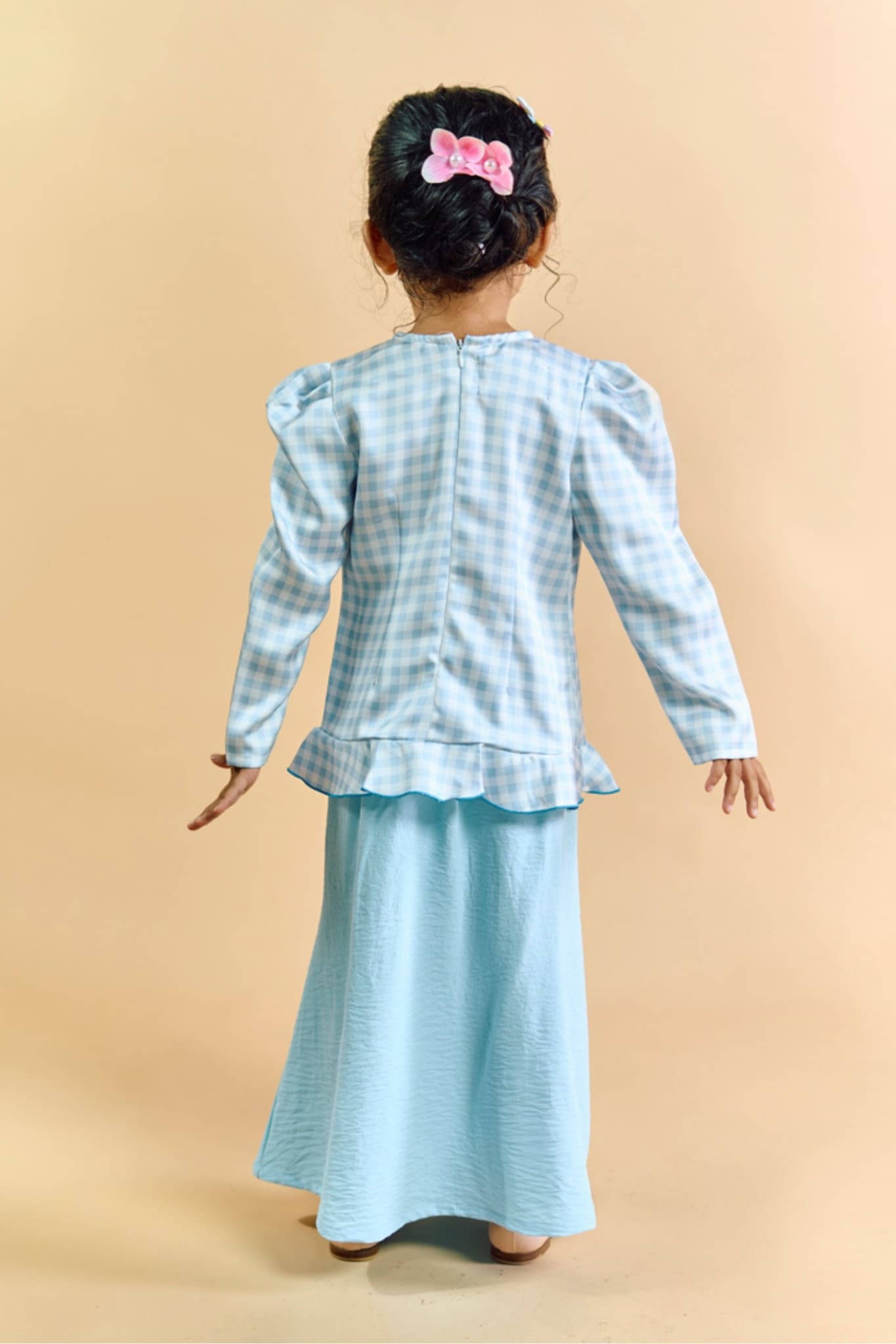 Little Matahari 2.0 Kurung Gingham for Kids