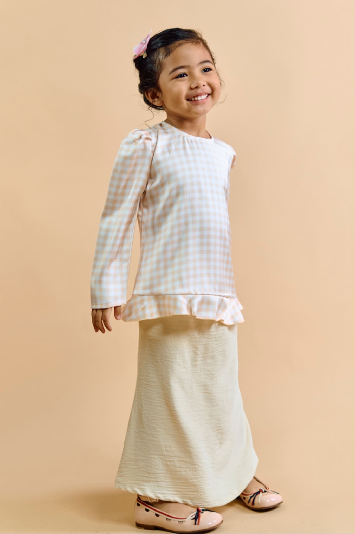 Little Matahari 2.0 Kurung Gingham for Kids