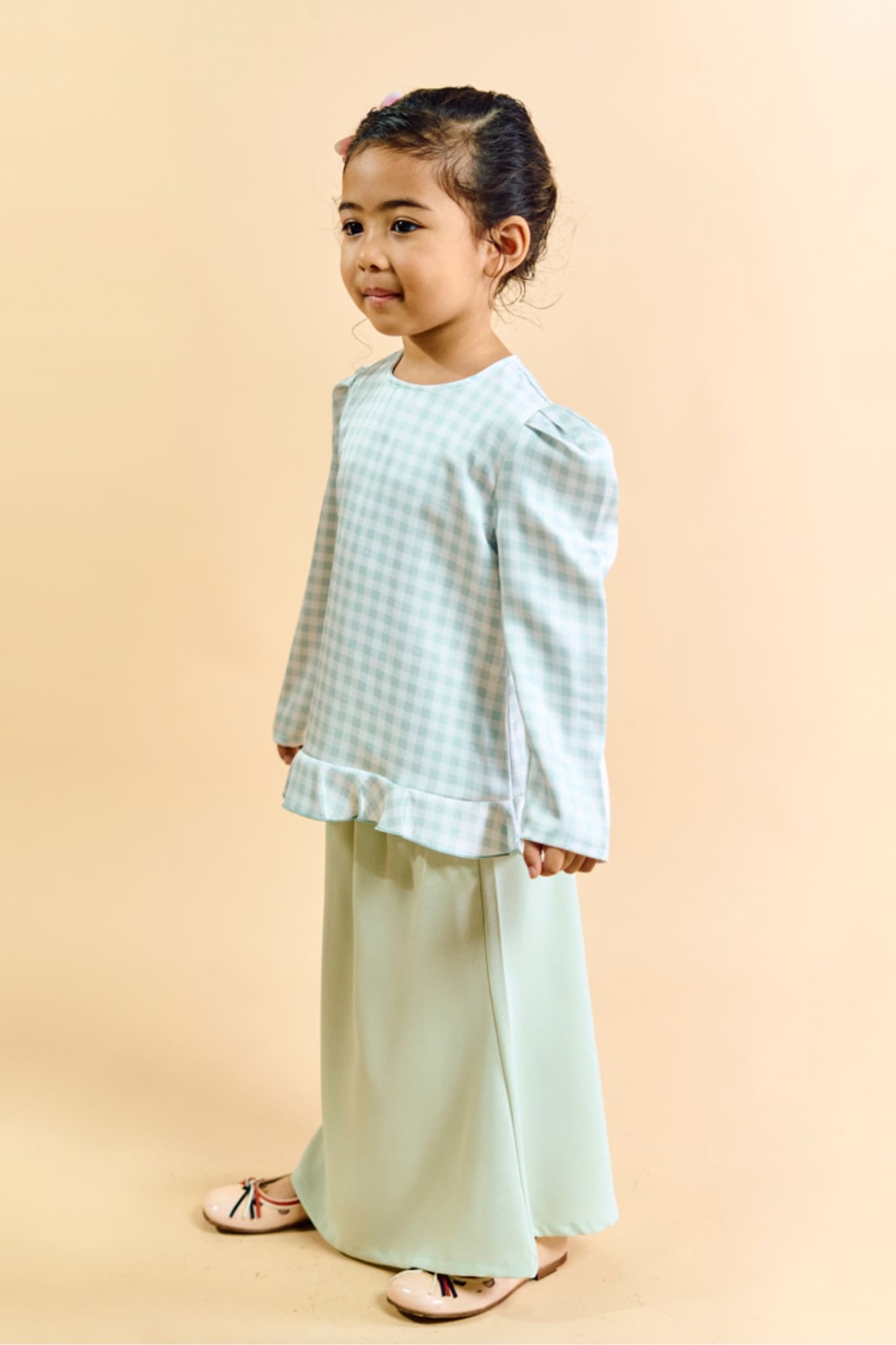 Little Matahari 2.0 Kurung Gingham for Kids