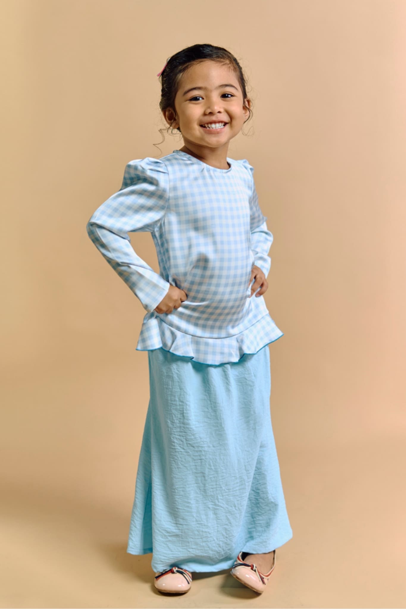 Little Matahari 2.0 Kurung Gingham for Kids