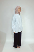 AVA STRIPED SHIRT - BLUE