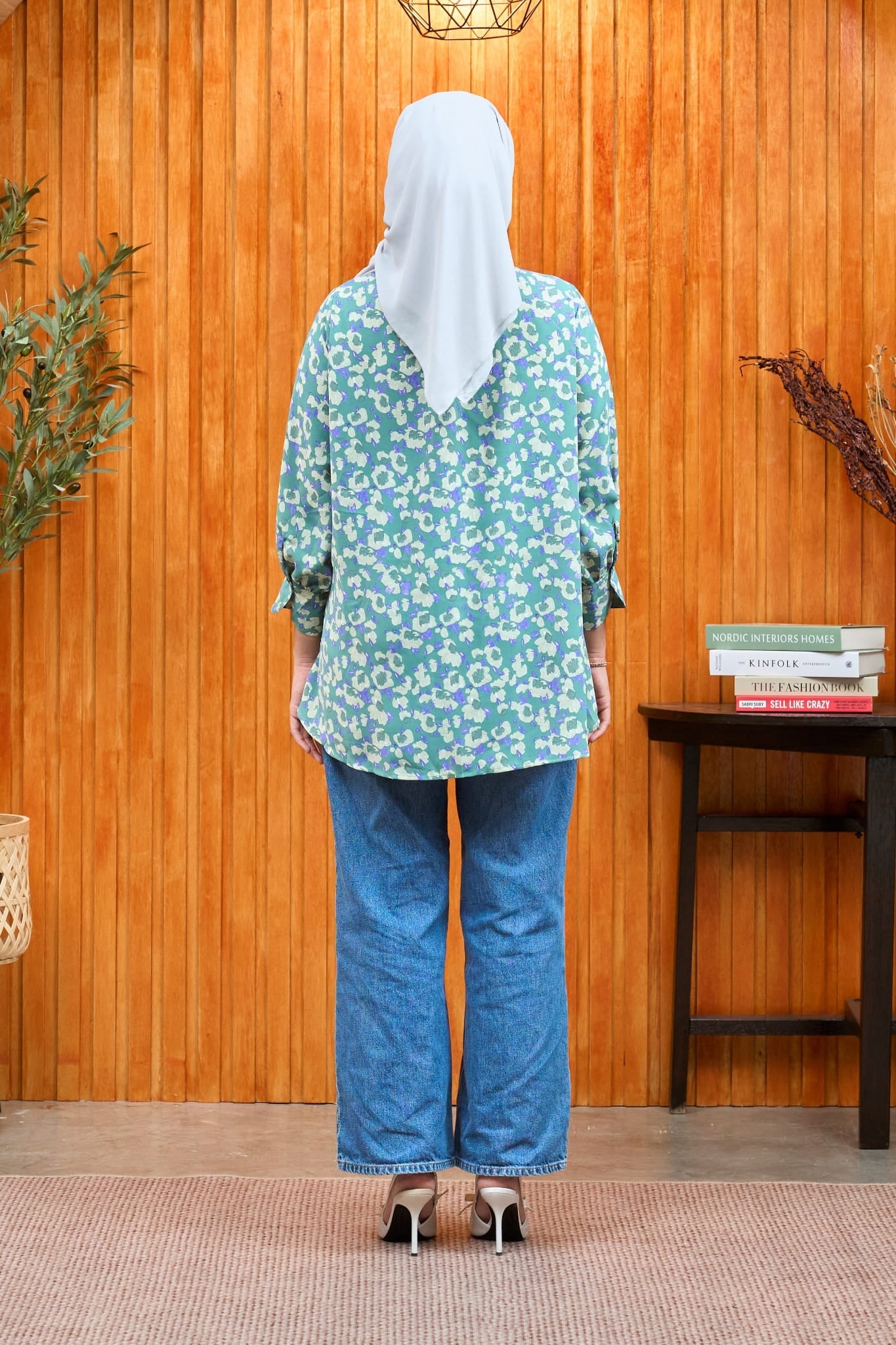 Maya Bold Blooms Women's Shirt