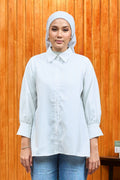 Maya Morning Rows Pinstripe Women's Shirt