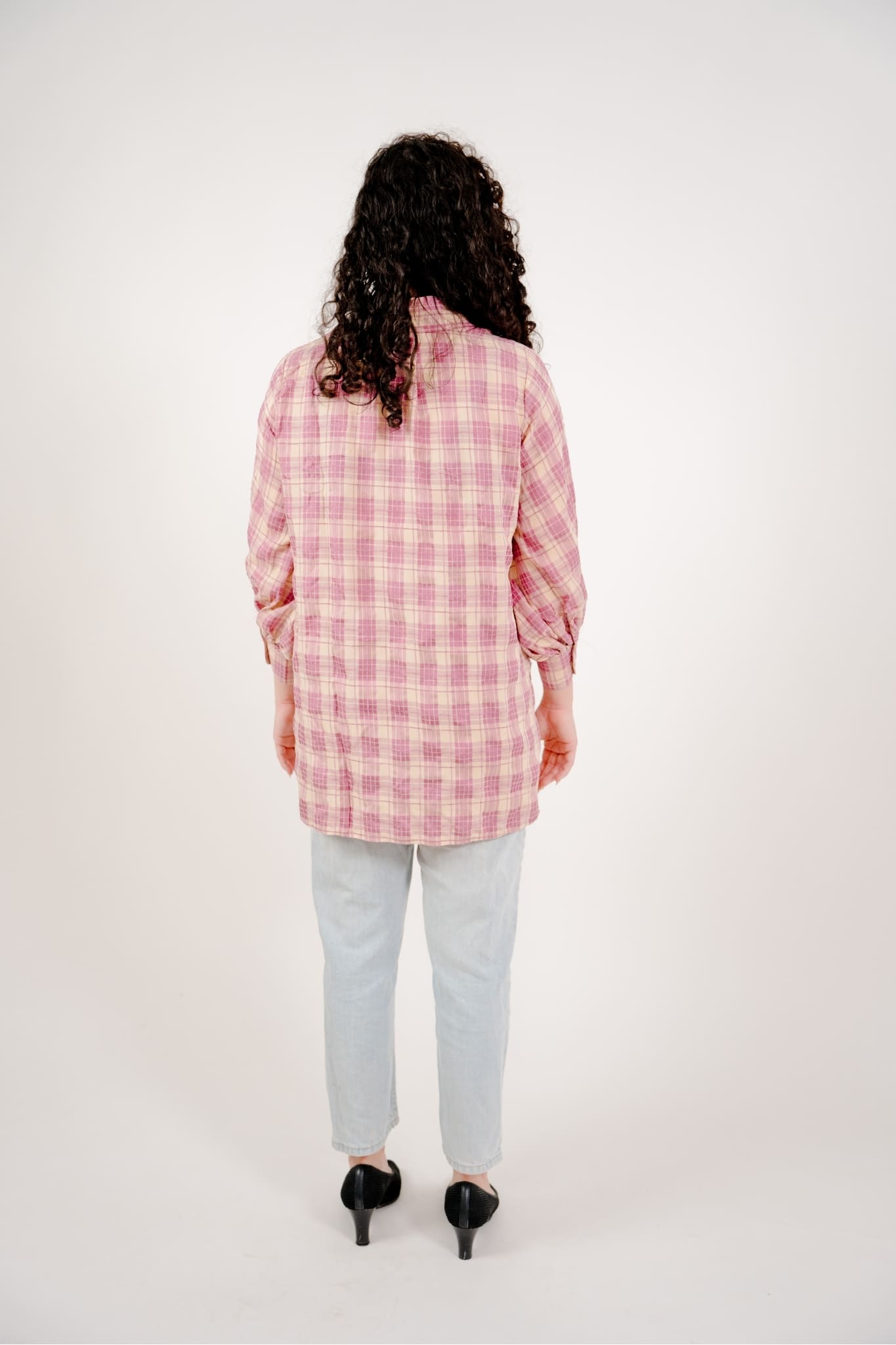 Maya Shirt in Berry Plaid