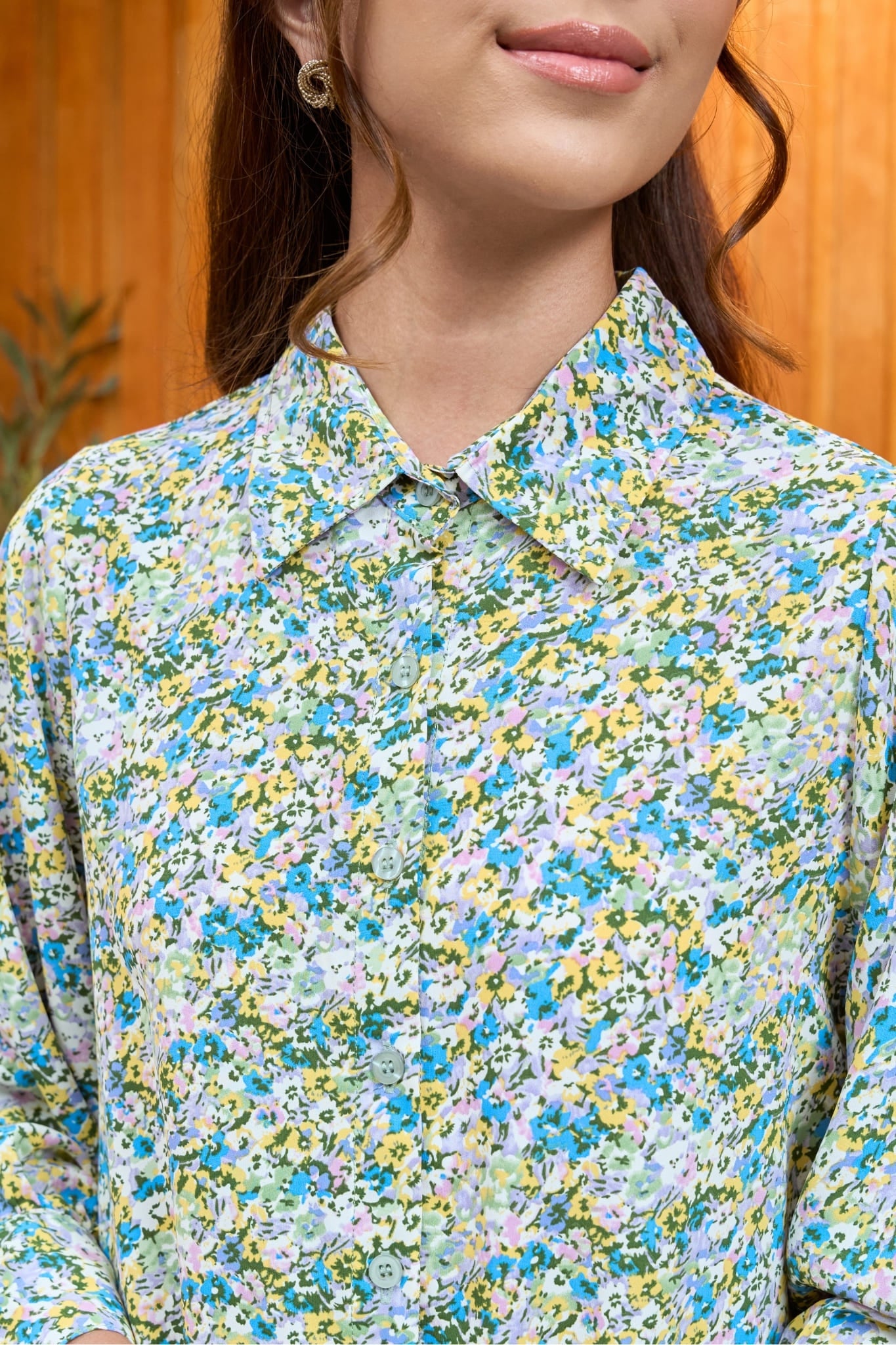 Maya Wildflowers Women's Shirt