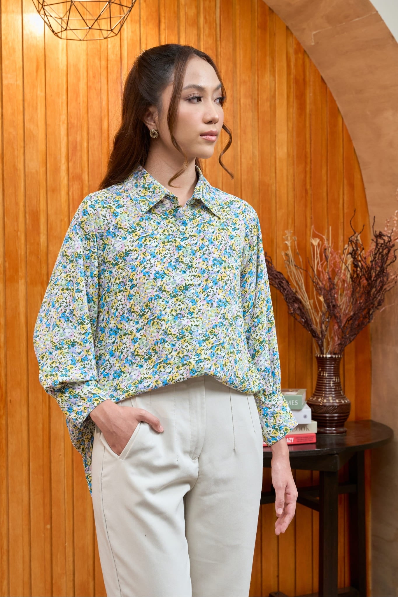 Maya Wildflowers Women's Shirt