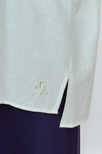 AVA STRIPED SHIRT - GREEN